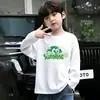 Camiseta de Ropa Interior Nueva Modelo Otoño e Invierno 2026 para Niños Niños, Camiseta de Manga Larga de Algodón Puro de Dibujos Animados para Bebé Niño