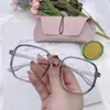 Nuevas Gafas Antiluz Azul Sin Receta, Disponibles con Opciones de Graduación, para Hombres y Mujeres, Estilo Artístico, Montura Grande Irregular, Efecto Adelgazante, Modernas, Adecuadas para Viajar al Trabajo