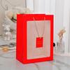 Bolsa de janela transparente Bolsa de embalagem de flores Bolsa de presente Bolsa de presente Tanabata Bolsa de presente Acompanhando a boneca Bolsa de presente