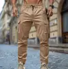 Otoño 2025 talla europea para hombre nuevos pantalones tejidos marca de moda de alta calle europea y americana pantalones casuales retro para hombre transfronterizo