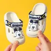 Pantuflas para Niños Babudou, Nuevo Estilo Verano Zapatos de Dibujos Animados con Agujeros, Pantuflas Antideslizantes para el Hogar, Cómodos Zapatos Casuales de Playa