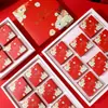 Caja de Pasteles de Luna Precio Especial Festival de Medio Otoño, Caja de Regalo Suave de Alto Rendimiento, 4 Pasteles de Luna, 6 Pasteles de Luna Caja de Regalo al por Mayor, Caja Suave