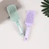 Peine de costillas para volumen alto en la coronilla, Peine para el cabello para mujeres con cabello largo, Peinado de cabello rizado, Peine curvo grande, Peine masajeador del cuero cabelludo, Al por mayor