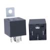 Relé automotriz de 40A 12V 24V de 4 pines/5 pines JD1914/JD1912 impermeable con respaldo metálico