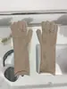 Corea del Sur yegg nicho guantes de punto para mujer con lazo de cuentas pantalla táctil dedos descubiertos cálidos