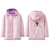 Casaco infantil de lã polar outono e inverno novo para meninos e meninas bebê casaco infantil pequeno de lã polar outwear casual coreano