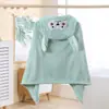 Toalla de baño para niños capa con capucha que algodón puro absorbente bata de baño para bebé bebé niño puede usar envolver niños grandes súper suave