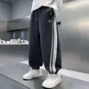 Roupas infantis calças de outono para meninos 2026 novo estilo primavera e outono calças esportivas para crianças mais velhas, calças de moletom, calças compridas de outono para meninos