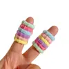 Ligas para el Cabello para Niños y Adultos, Bandas de Cabello Coloridas de Alta Elasticidad, Accesorios Versátiles para el Cabello