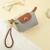 Bolso Mini Dumpling Bloque de Color, Billetera para Monedas, Bolso Pequeño, Bolsa para Guardar Llaves del Coche y Tarjetas, Bolsa para Auriculares, Colgante