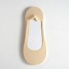 Meias Finas de Algodão para Verão Feminino, Meias Invisíveis de Seda Gelada, Meias de Algodão com Massagem de Esponja, Respiráveis e Absorventes de Suor para Mulheres