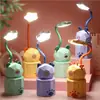 Lámpara de Mesa de Dibujos Animados Labubu para Dormitorio, Escritorio, Mesita de Noche, Carga USB, Habitación Infantil, Luz Nocturna para Dormir, Regalo para Eventos