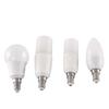Bombilla de Luz LED E14 Base de Rosca Pequeña Ahorradora de Energía Súper Brillante Uso Doméstico Bombilla Puntiaguda Luz de Vela Luz de Cristal Bombilla de Araña Iluminación