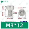 Tornillos Hexagonales Cabeza de Copa Gb7984 Acero Inoxidable 304 Cilíndricos Cabeza Delgada Hexagonales Máquina Tornillos Pernos M2-M12