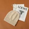 Gorro de cachemira para hombre y mujer igual 100% cachemira pura otoño e invierno Nuevo tejido mate engrosado punto orejeras fábrica mayoreo