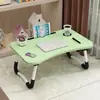 Mesa de Computador Dobrável de Cama Mesa de Estudo Infantil Mesa de Computador Dobrável de Janela Flutuante