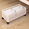 Caja de almacenamiento para uso doméstico, armario tipo cajonera con ruedas, armario de almacenamiento para ropa, pantalones y juguetes, caja organizadora