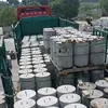 Pilares fotovoltaicos pré-fabricados de concreto cimentício, concreto fotovoltaico maciço, painéis fotovoltaicos, bases solares de cimento em estoque