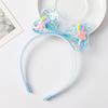 Cross-border novo arco de areia movediça das crianças hairband orelhas de coelho headband bonito super bonito Mickey acessórios de cabelo atacado