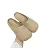 Sapatos slip-on de cânhamo de Yunnan de cor sólida, chinelos de linho feitos à mão, sandálias de palha, chinelos respiráveis, unissex, estilo chinês, estilo étnico