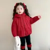 Roupa de Inverno Acolchoada de Algodão para Meninas 2026 Novo Estilo Super Estilosa Tendência Celebridade da Internet Moda Infantil Jaqueta Acolchoada de Algodão para Bebês