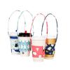 Funda de Lona para Taza de Té de Leche, Bolso Aislado Hecho a Medida para Té de Leche, Bolsa de Algodón para Bebidas, Funda Antiescaldado para Taza de Café de Manivela Manual, Hecho a Medida