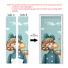 Renovação de Casa para Aluguel Adesivos de Porta de PVC, Adesivos de Parede à Prova d'Água para Portas de Armário, Adesivos Removíveis para Portas de Vidro, Decoração de Casa Jit Dropshipping