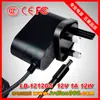 Adaptador de Corriente 12V1A 5V2A Enchufe de Pared Tipo Estándar Europeo Estándar Americano Estándar Británico Estándar Chino Certificación 3C Typec