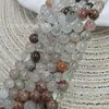 Ventas Directas de Fábrica Piedra Natural Ágata del Golfo Pérsico 6~10mm Bolas Redondas Cuentas Sueltas Accesorios para Joyería DIY Venta al por Mayor