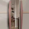 Nuevo Manija de Puerta Corredera de Vidrio Estilo Chino Antiguo Manija de Puerta de Acero Inoxidable Minimalista de Lujo Ligero