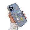Case Fofo Graffiti Adequado para iPhone 14 Celular 13Pro Apple 12 Feminino 11 Fofo Xsmax Transparente 8P Silicone