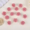 Fabricante 3cm Malla Elástica Bola Dos Colores Encaje Flor Bola Pasador Accesorio para el Cabello Accesorios DIY Accesorios para Ropa Cuentas Checas