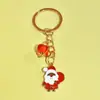 Lindo Llavero Navideño de Dibujos Animados para Uso Diario, Bolso Escolar, Cartera, Colgante de Joyería, Regalo Individual