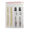 Acessórios Mais Vendidos Conjunto de Núcleos de Válvula para Pneu de Bicicleta Núcleo de Válvula Estilo Inglês Agulha de Válvula Pequena de Borracha para Bicicleta