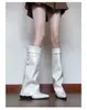 Botas Altas Hasta la Rodilla con Tacón de Cuña y Punta Fina Estilo Chanel para Mujer 2025 Botas Retro por Encima de la Rodilla