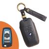 Nuevo juego de llaves retro es adecuado para BMW Serie 3 Serie 5 antiguos hebilla de carcasa de llave de coche de cuero hecha a mano
