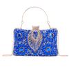 Indústrias Pesadas Socialite Bolsa de Noite Cravejada de Diamantes Bolsa de Mão Cravejada de Pedras Negras Bolsa Feminina de Pérola e Strass Bolsa de Mão Cheongsam Feminino