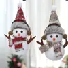 Pingente de Boneco de Neve de Espuma Decoração de Mesa para Árvore de Natal Enfeite Natal