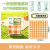 Toalha de Mesa para Camping à Prova de Umidade Descartável Tapete de Piquenique Outdoor Tecido de Pedra Toalha de Mesa Retangular Espessada