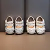 Sandalias para Niña 2026 Primavera y Otoño Nuevo Estilo Zapatos de Princesa con Estilo Tipo Ballet para Niña Pequeña Zapatos Planos de Moda para Niños