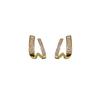 Pendientes de plata 925 con forma de aguja, de lujo, de alta gama, con diamantes, 2022, nuevos y elegantes pendientes coreanos de celebridades de Internet para mujer.
