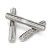 Tornillos, Pernos y Varillas de Acero Inoxidable 304 de Doble Extremo; Tornillos de Doble Cabeza de Vástago Grueso Espárragos Extendidos Gb901 M6-M24