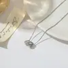 Colar Geométrico Exquisito Estilo Simples Feminino Versátil para o Dia a Dia Loja Yiwu Atacado de Colares