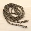 Accesorios Metálicos de Cadena Fina para Bolsas del Fabricante de Guangzhou, Cadena de Hierro de 40/60/120 cm con Cierre de Perla