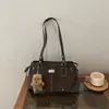 Bolsa de Axila de Moda de Estilo Nuevo para Otoño e Invierno Transfronteriza, Estilo Coreano, Bolso de Hombro Sencillo, Bolso Tote de Mano de Gran Capacidad, Lujo Ligero