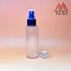 Botella de Esencia para Mascotas de Hombro Plano de 120 ml Especial para Pegamento de Pelucas a Prueba de Fugas Alta Transparencia Reutilizable