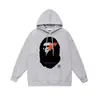 Moda Urbana Transfronteriza de Comercio Exterior Marca Unisex Otoño e Invierno Estampado de Letras Sudadera con Capucha Holgada Pulóver Sudadera Ape Casual Versátil