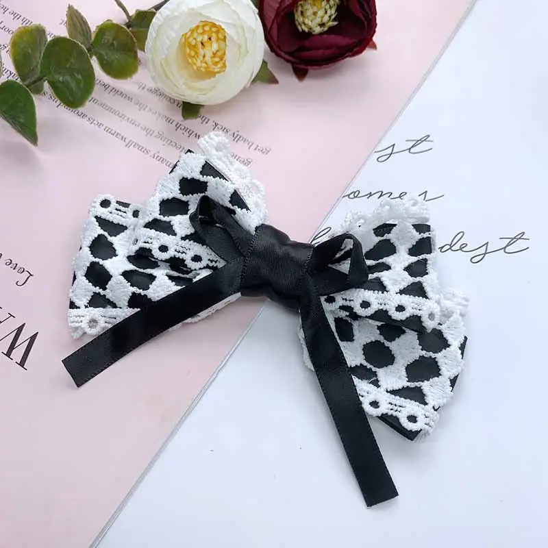 高档手工大号蝴蝶结lolita服装裙子装饰