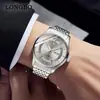 Longbo nuevo reloj para hombre de negocios de lujo moderno de moda pulsera de muñeca venta directa de fábrica 83812