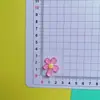 Flor de giz irregular DIY acessórios de resina capa de celular presilha de cabelo acessórios de cabelo brincos caixa de armazenamento material artesanal
